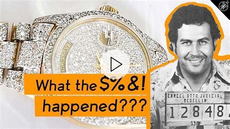 Pablo Escobar's Rolex Watch: The BIZZARE story 